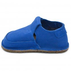 Incaltaminte Barefoot copii - Pantofi barefoot copii piele 2023 albastru 17-25