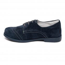 Pantofi copii - Pantofi copii piele intoarsa hokide 207 blu blu 26-37