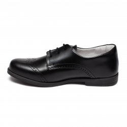 Pantofi copii  - Pantofi copii eleganti din piele hokide 207 negru 19-37