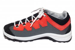 Ghete goretex copii - Pantofi copii impermeabili Ibex Rx Tex gri rosu 36-45