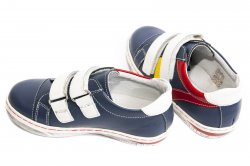 Pantofi sport copii  - Pantofi copii sport leofex 126 albastru 19-25