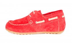 Pantofi copii - Pantofi copii piele intoarsa pj shoes Jose rosu