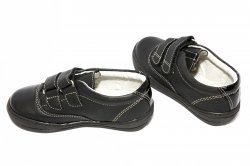 Pantofi sport copii - Pantofi copii piele hokide 339 negru