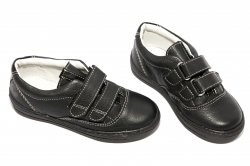 Pantofi sport copii - Pantofi copii piele hokide 339 negru