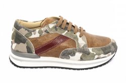 Pantofi sport copii - Pantofi copii piele pj shoes Zar cafe 31-38
