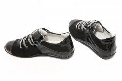 Pantofi copii  - Pantofi copii pj shoes Marika negru new