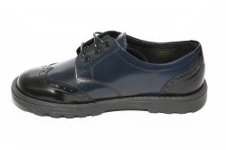 Pantofi copii - Pantofi copii scoala pj shoes Frigerio 03 negru blu 31-38