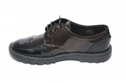 Pantofi copii - Pantofi copii scoala pj shoes Frigerio 03 negru maro 31-38