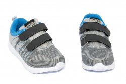 Pantofi sport copii - Pantofi copii sport 780 gri albastru 30-35