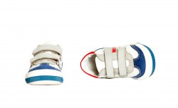 Pantofi sport copii  - Pantofi copii sport Costa alb rosu blu