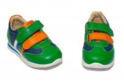 Pantofi sport copii - Pantofi copii sport avus 728 blu verde 19-28