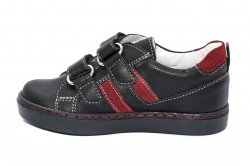 Pantofi sport copii  - Pantofi copii sport hokide 316 negru rosu 22-27