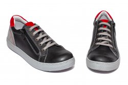 Pantofi sport copii  - Pantofi copii sport hokide 400 negru red 26-37