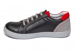 Pantofi sport copii  - Pantofi copii sport hokide 400 negru red 26-37