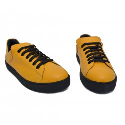 Pantofi sport copii - Pantofi copii sport piele 2041 mustar 35-40