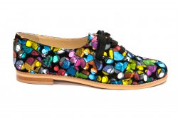 Pantofi dama - Pantofi dama piele 026s1 pazel 34-41