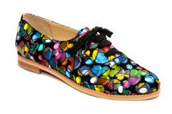 Pantofi dama - Pantofi dama piele 026s1 pazel 34-41