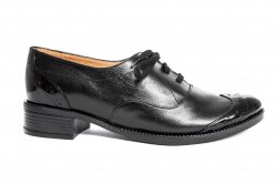 Pantofi dama - Pantofi dama piele 2449 negru 34-41