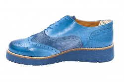 Pantofi dama - Pantofi dama piele naturala 110 albastru 35-41