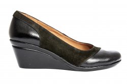 Pantofi dama cu toc - Pantofi dama platforma 219 negru 34-41