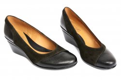 Pantofi dama cu toc - Pantofi dama platforma 219 negru 34-41