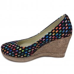 Pantofi dama cu toc - Pantofi dama platforma piele talpa 8cm Oana sah 34-41
