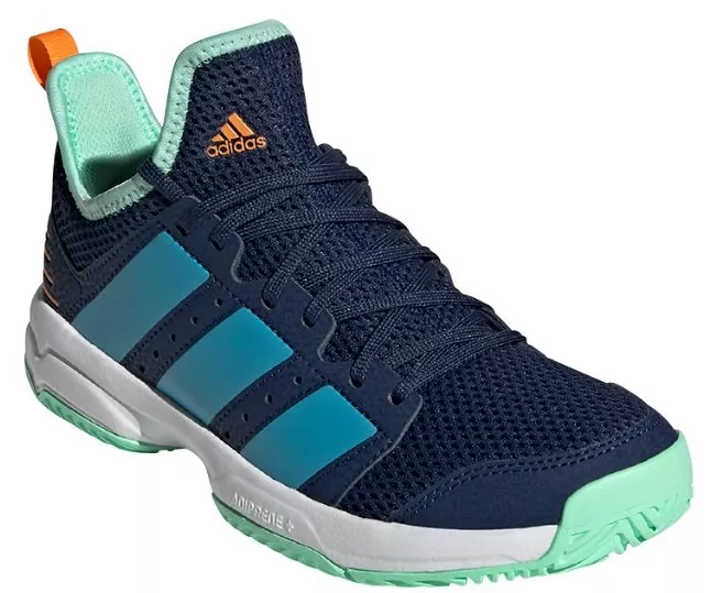 Pantofi de sala - Pantofi de handbal Adidas Stabil Junior navi 35-39