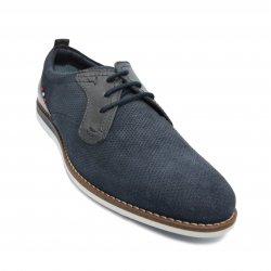 Pantofi barbati  - Pantofi din piele barbati 368R05 blu 40-46