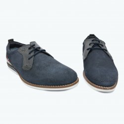 Pantofi barbati  - Pantofi din piele barbati 368R05 blu 40-46