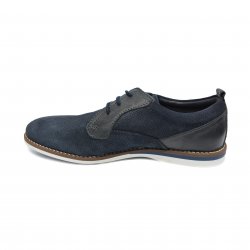 Pantofi barbati  - Pantofi din piele barbati 368R05 blu 40-46