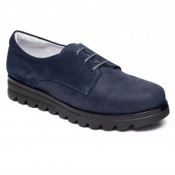 Pantofi copii - Pantofi fete din piele hokide 207 blu lux 26-37