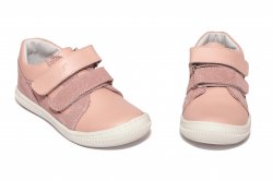 Pantofi sport copii - Pantofi fete flexifili sport hokide 458 roz alb 26-30