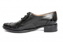 Pantofi copii  - Pantofi copii piele 2449 negru 34-41