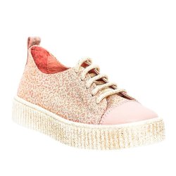 Pantofi sport copii - Pantofi fete piele Pj shoes Asia roz animal print 27-38
