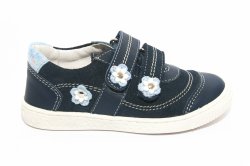 Pantofi sport copii - Pantofi fete piele hokide 375 blu 26-35