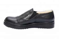 Pantofi copii - Pantofi fete piele naturala DC55 negru box 34-41