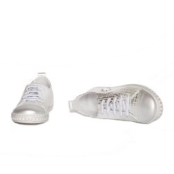 Pantofi sport copii  - Pantofi fete piele pj shoes Tag argintiu 27-36