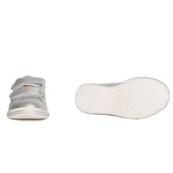 Pantofi sport copii - Pantofi fete pj shoes Skate argintiu 27-37