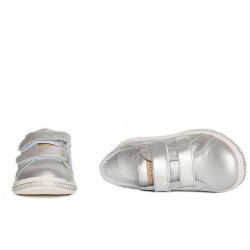 Pantofi sport copii - Pantofi fete pj shoes Skate argintiu 27-37
