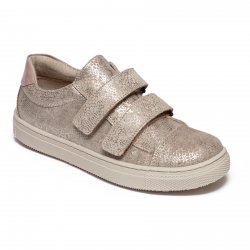 Pantofi sport copii - Pantofi fete sport din piele hokide 398 auriu 26-35