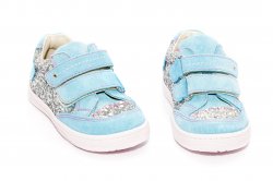 Pantofi sport copii - Pantofi fetite sport avus 444.2 turcoaz 19-27