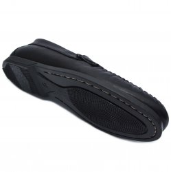 Pantofi barbati  - Pantofi mocasini barbati flexibili piele 350 negru 39-46