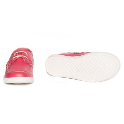 Pantofi copii  - Pantofi mocasini copii piele pj shoes Jose rosu 27-36