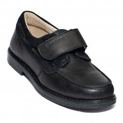 Pantofi copii - Pantofi mocasini copii scoala hokide 408 negru arici 26-37