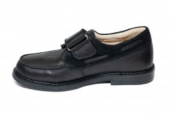 Pantofi copii - Pantofi mocasini copii scoala hokide 408 negru arici 26-37