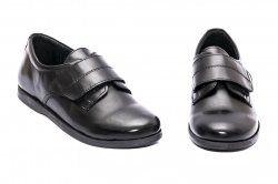 Pantofi copii - Pantofi scoala copii pj shoes Denis negru arici 24-36