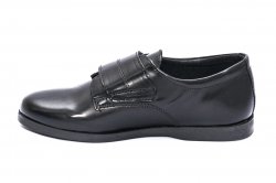 Pantofi copii - Pantofi scoala copii pj shoes Denis negru arici 24-36
