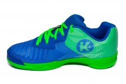 Pantofi sport copii  - Pantofi sport Kempa Wing 2.0 junior 2019 albastru verde 34-39
