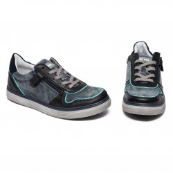 Pantofi sport copii - Pantofi sport copii din piele hokide 475 gri 26-37