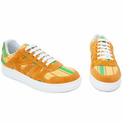 Pantofi sport copii - Pantofi sport copii piele 574 portocaliu 36-41